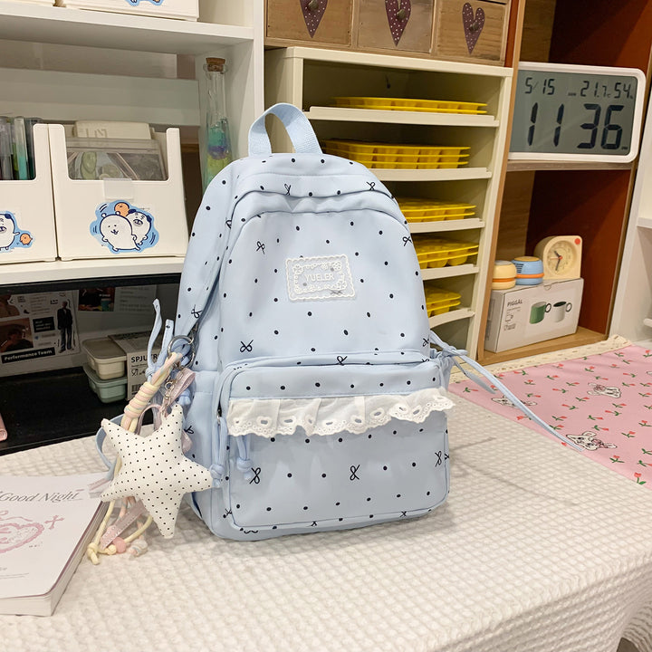 Adorable Polka Dot Backpack Kalsten