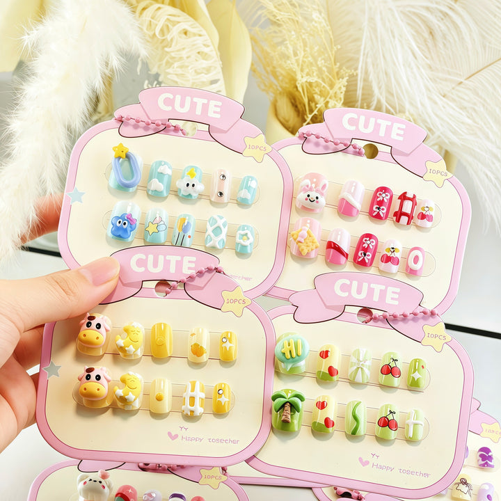 Creative Nail Art Set with Tropical Designs Kalsten