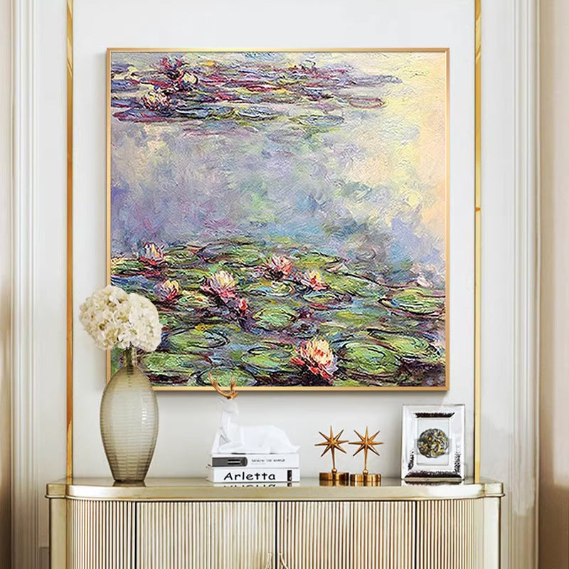 Impressionist Style Floral Canvas Art