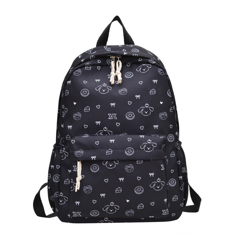 Backpack with Cute Animal Motifs and Practical Compartments Kalsten