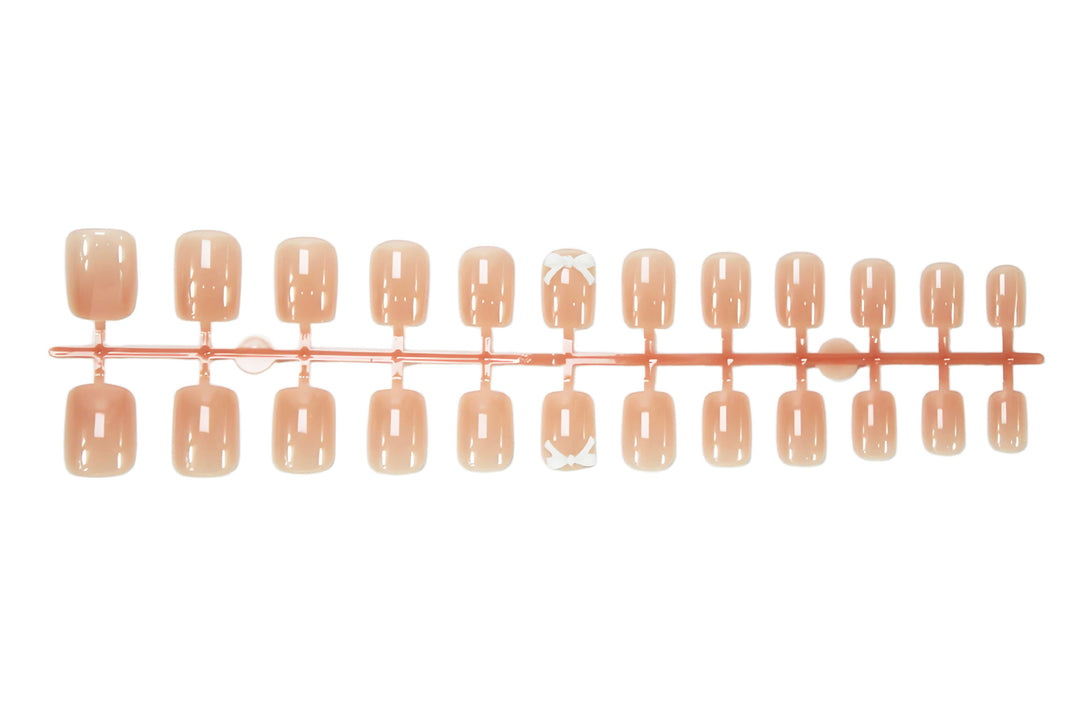 Artificial nail set with romantic bow designs Kalsten