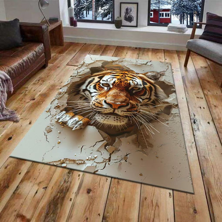 3D Printed Tiger Wall Mural Kalsten