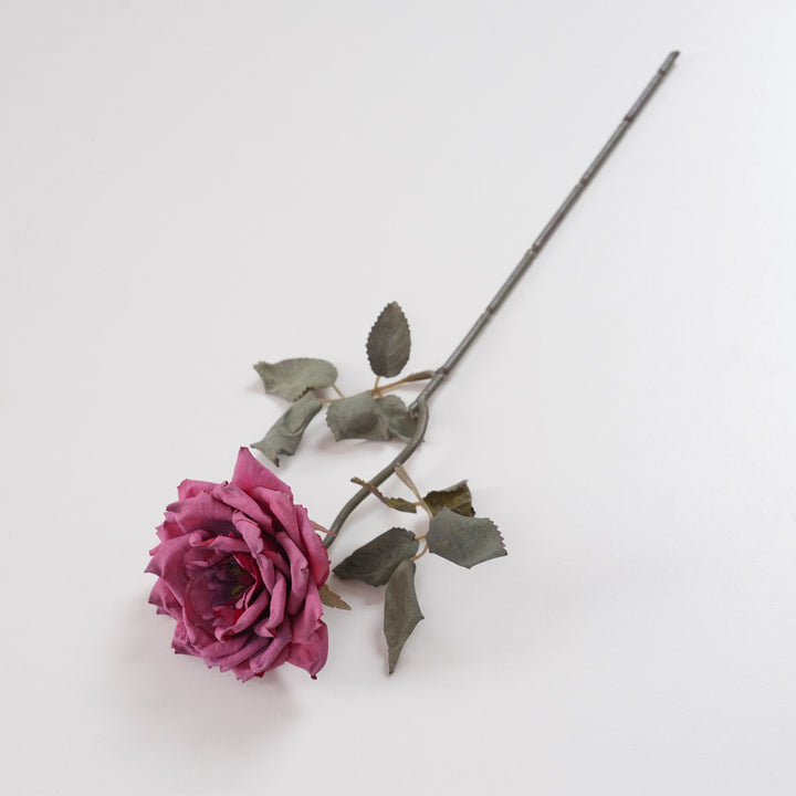 Realistic Silk Rose Stem