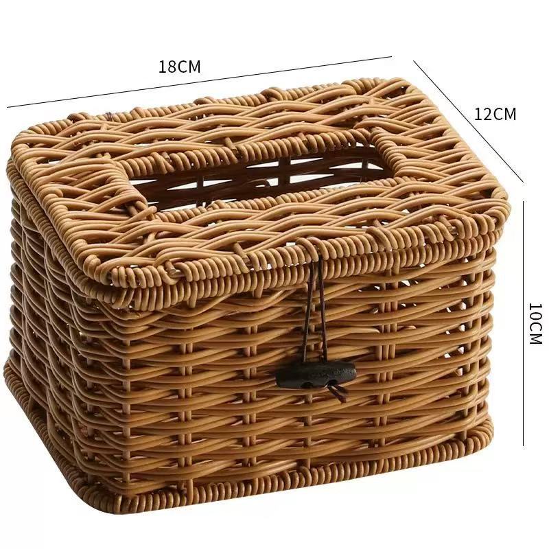 Handcrafted Wicker Storage Box Kalsten