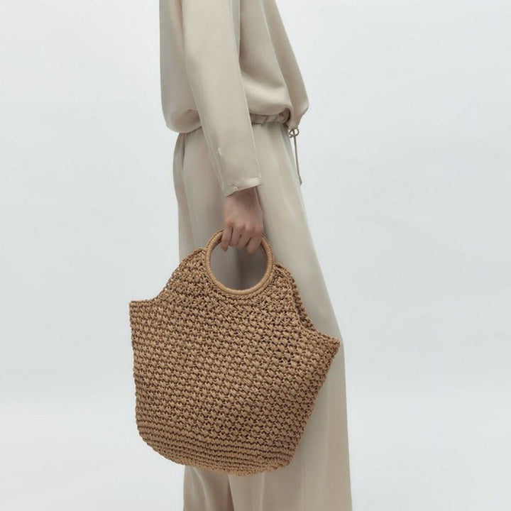 Fashionable and Practical Wicker Bag Kalsten