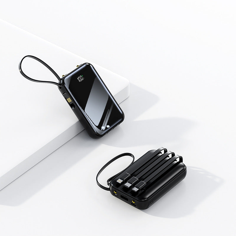 Portable power bank with integrated charging station Kalsten