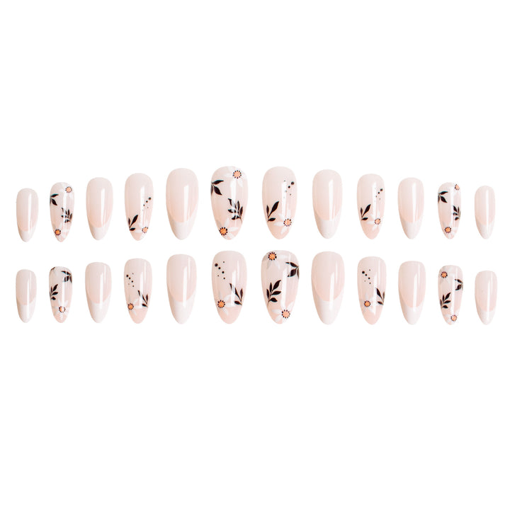 Stylish Floral Nail Art