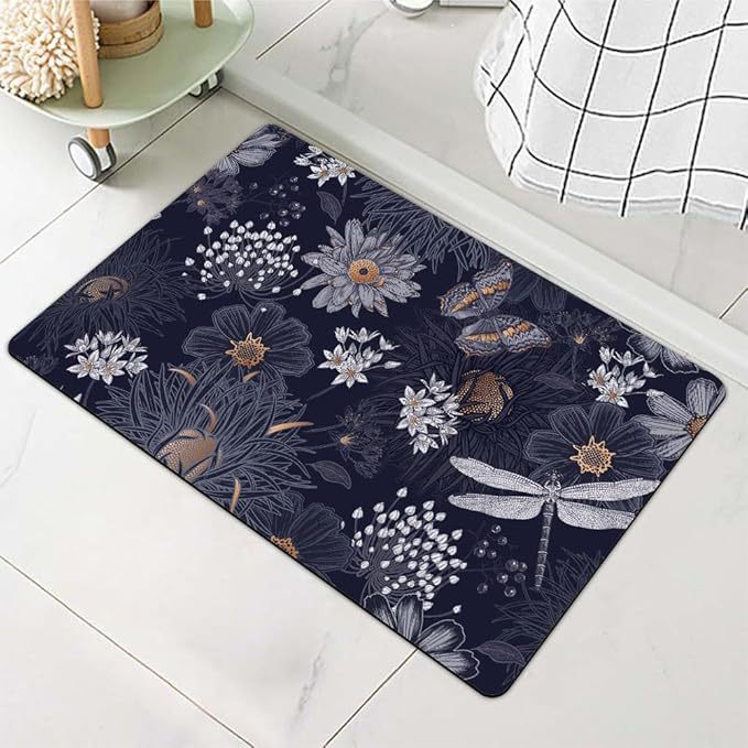 Stylish Water-Resistant Bath Mat Kalsten