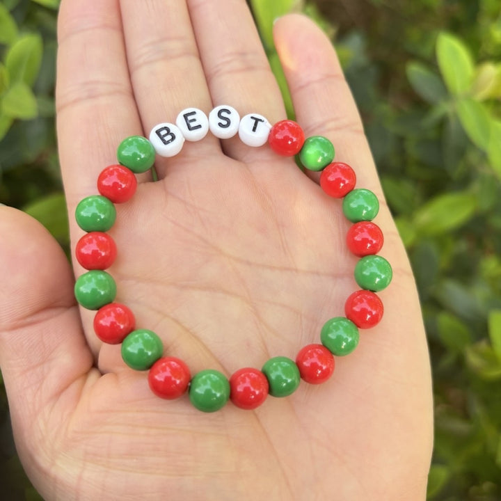 Friendship bracelet made of pastel beads Kalsten