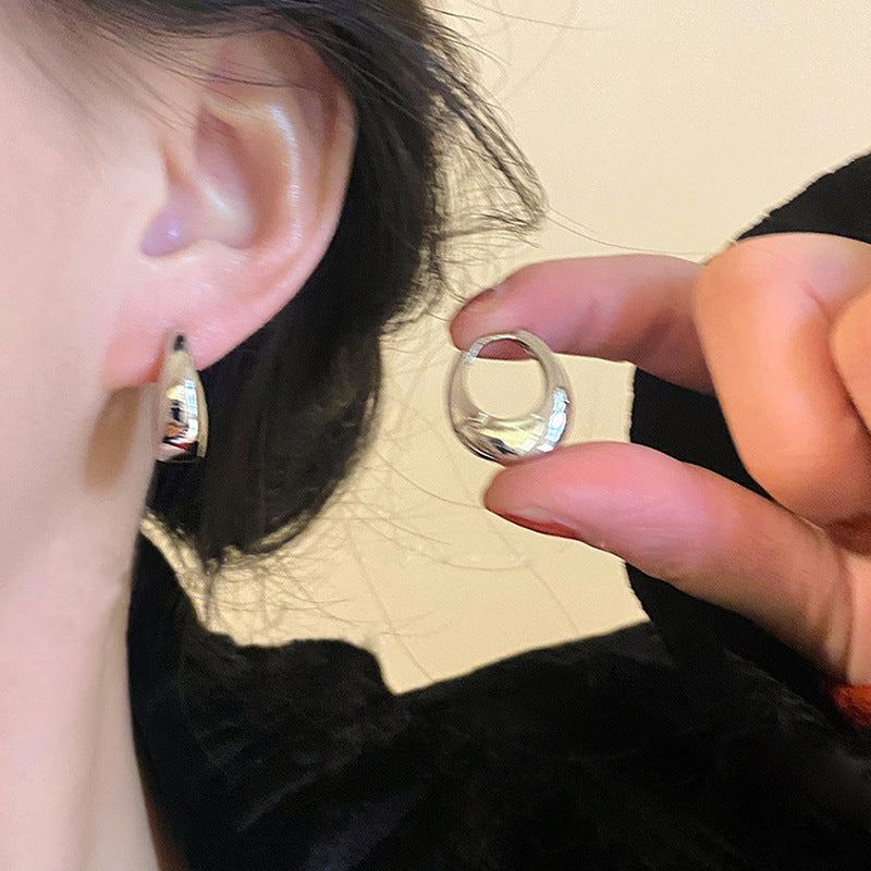 Stainless steel hoops with modern design Kalsten