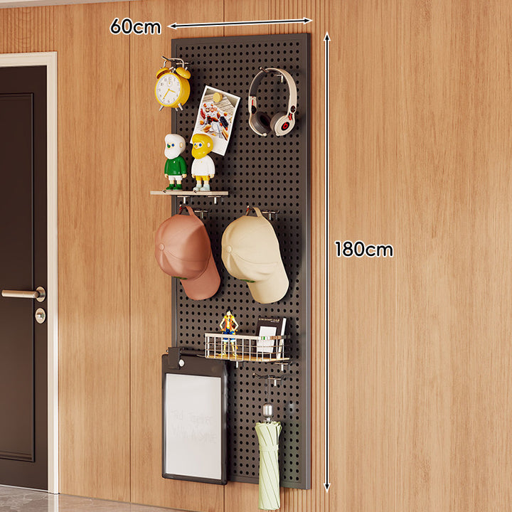 Wall-Mounted Pegboard Organizer