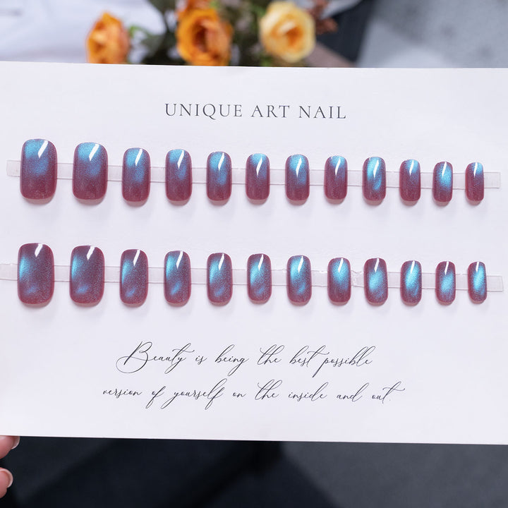 Sparkling Ombre Press-On Nails