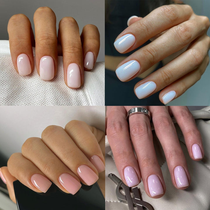 Artificial nail set with elegant and natural shine Kalsten