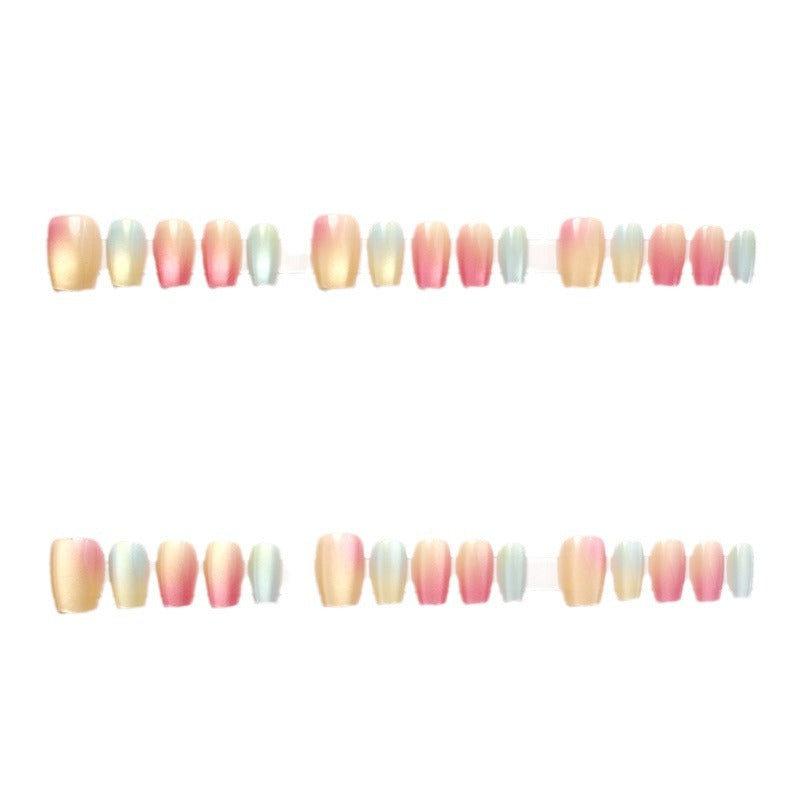 Ombre Effect Press-On Nail Set Kalsten