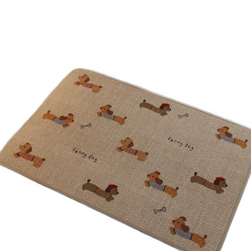 Fun Dog-Themed Anti-Slip Bath Mat Kalsten
