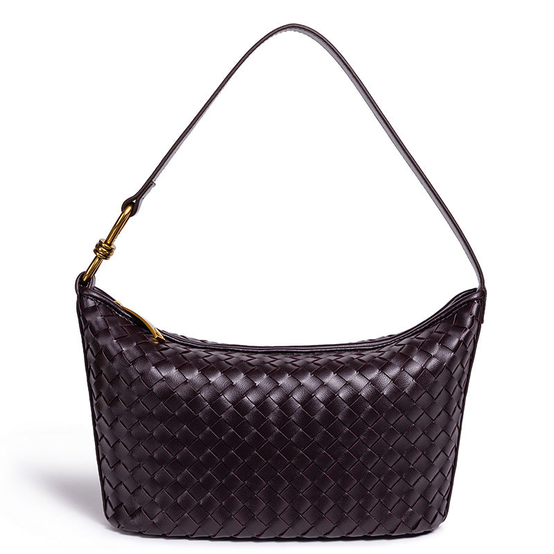 Woven Leather Hobo Bag Kalsten