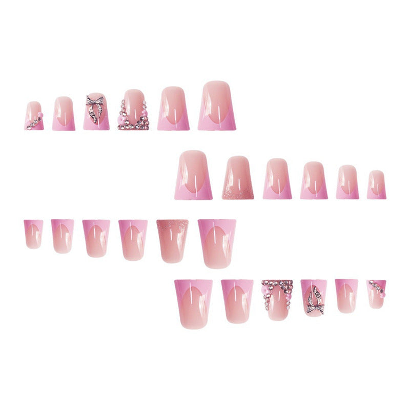 Decorative 3D Floral Acrylic Press-On Nails Kalsten