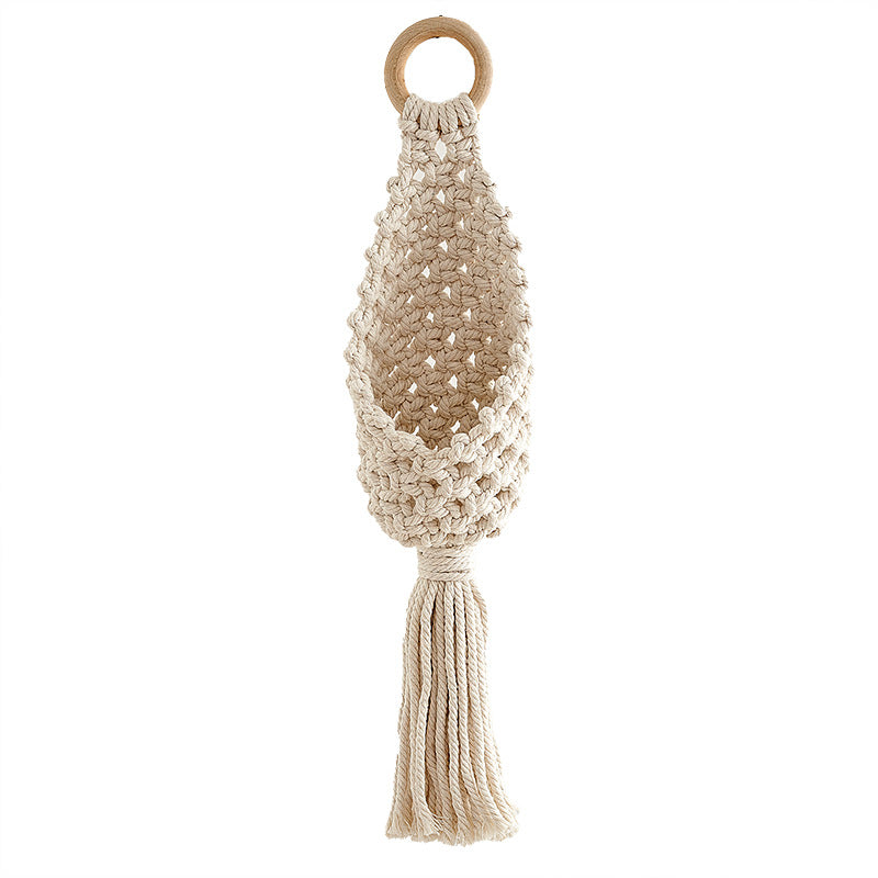 Macramé Plant Holder with Decorative Hanging Design Kalsten