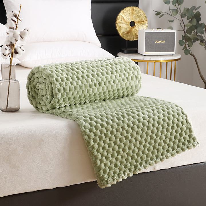 Women Soft and Cozy Plaid Blanket Kalsten