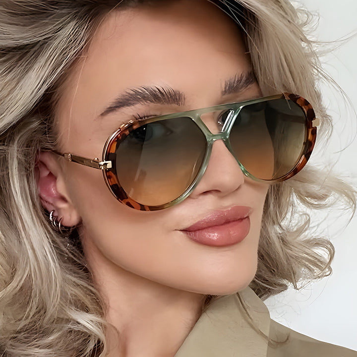 Women's fashionable sunglasses in elegant pilot style Kalsten