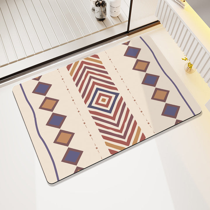 Abstract Patterned Area Rug Kalsten