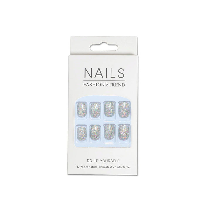 DIY Glitter Press-On Nails Kalsten