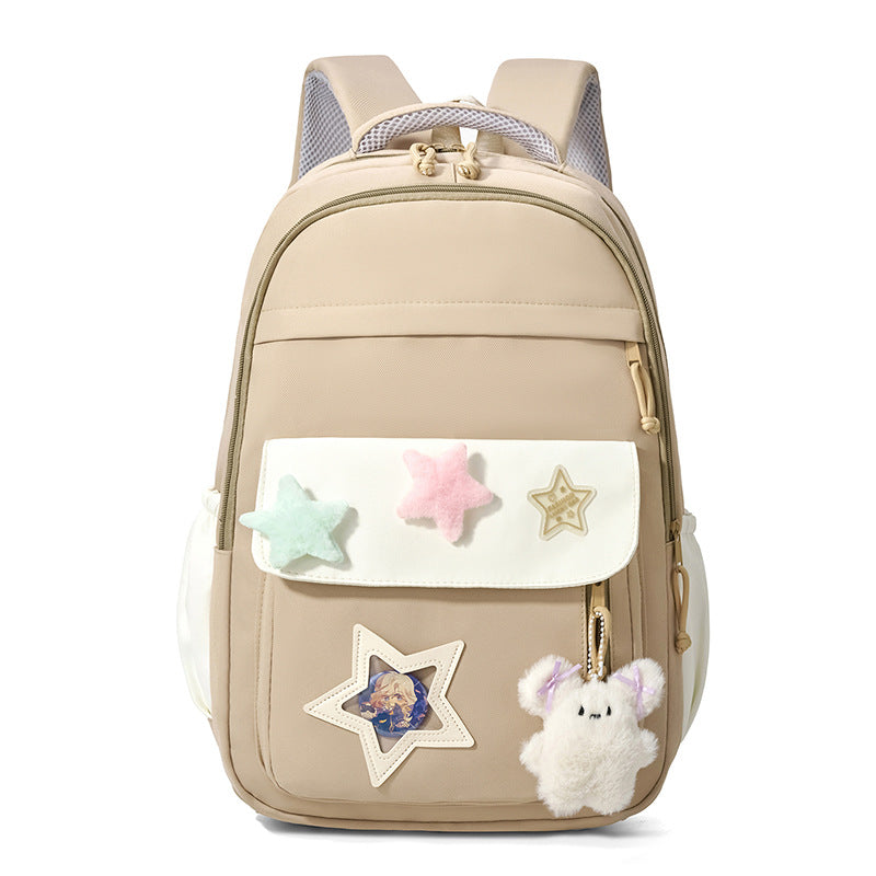 Fashionable backpack with unique applications Kalsten