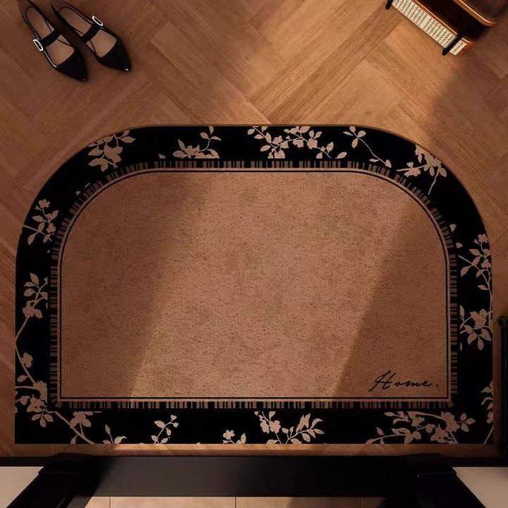 Decorative Floral Door Mat