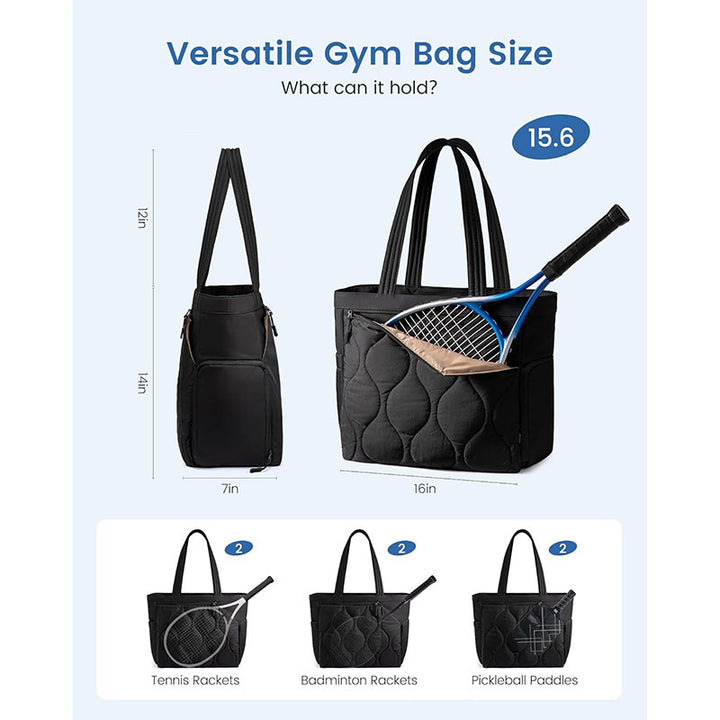 Spacious Tennis Tote Bag Kalsten