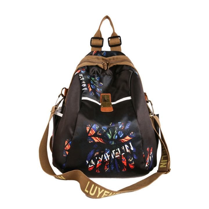 Artistic Floral Drawstring Backpack Kalsten