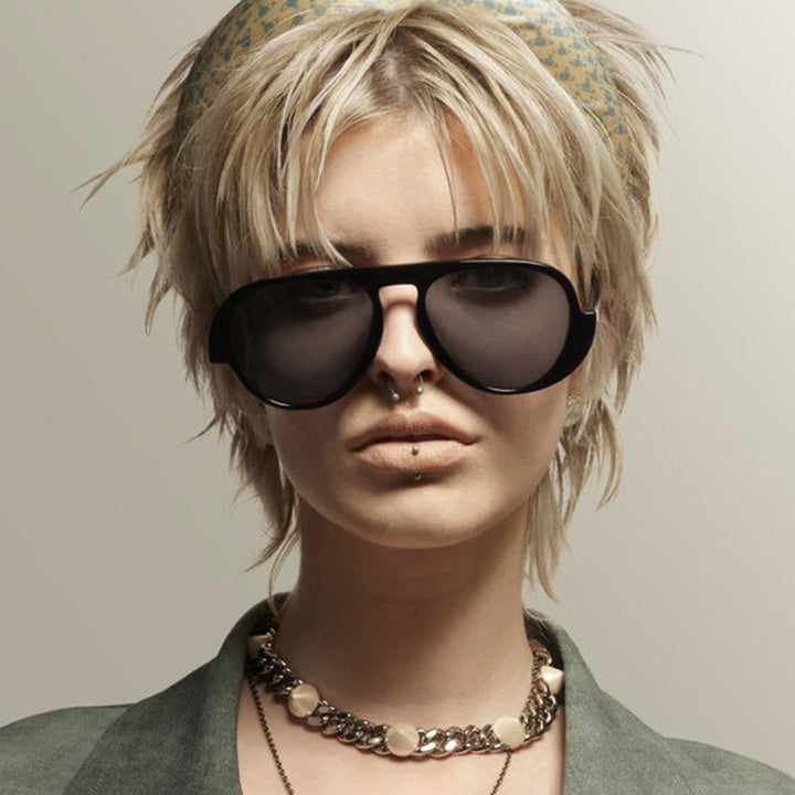 Women's sunglasses with unique retro frame and UV protection Kalsten