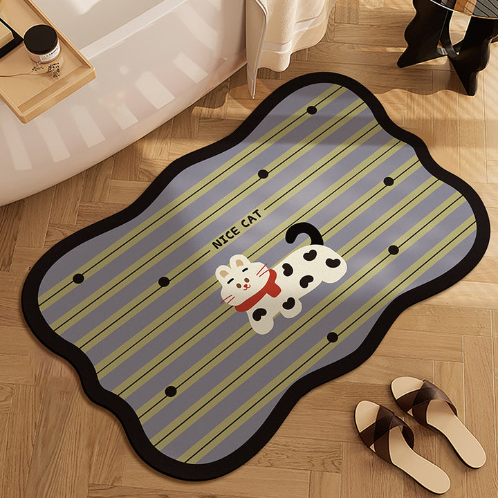 Bathroom Mat for Home Bathroom Floor Decor