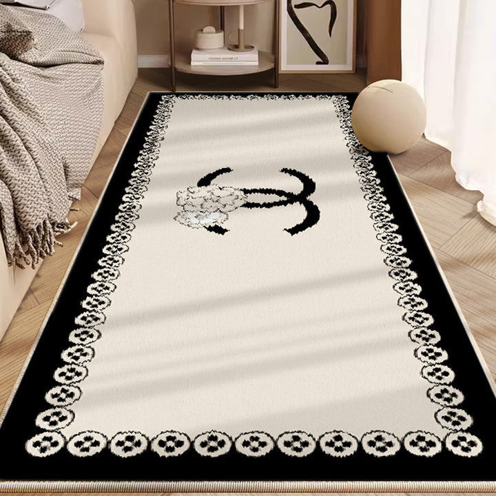 Soft Abstract Area Rug