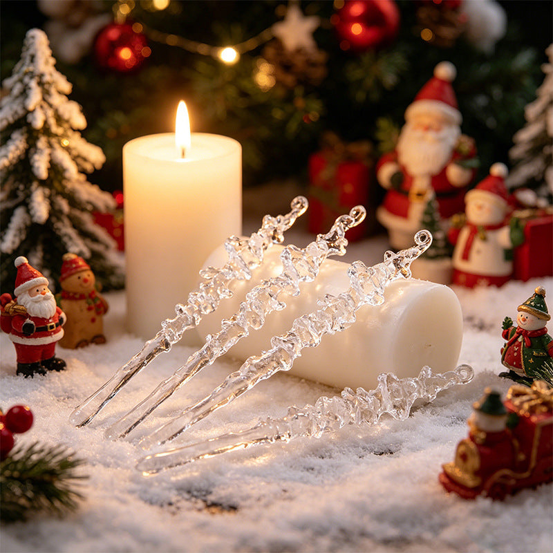 Hanging Icicle Ornament Set