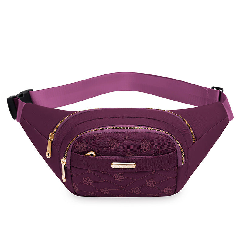 Elegant Floral Designed Belt Bag Kalsten