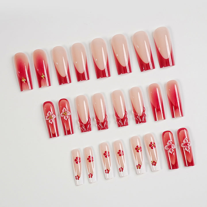 Premium Decorative Press-On Nail Art Collection