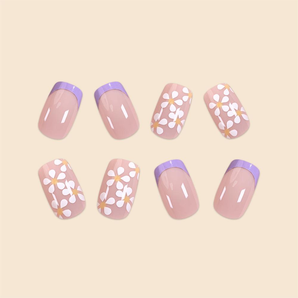 Floral Art Nail Design