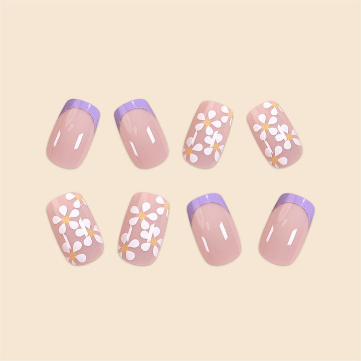 Floral Art Nail Design