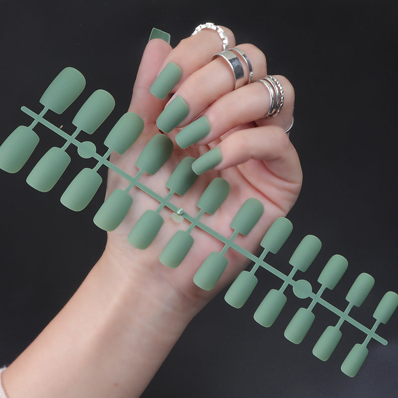 Matte Finish Press-On Nail Set Kalsten