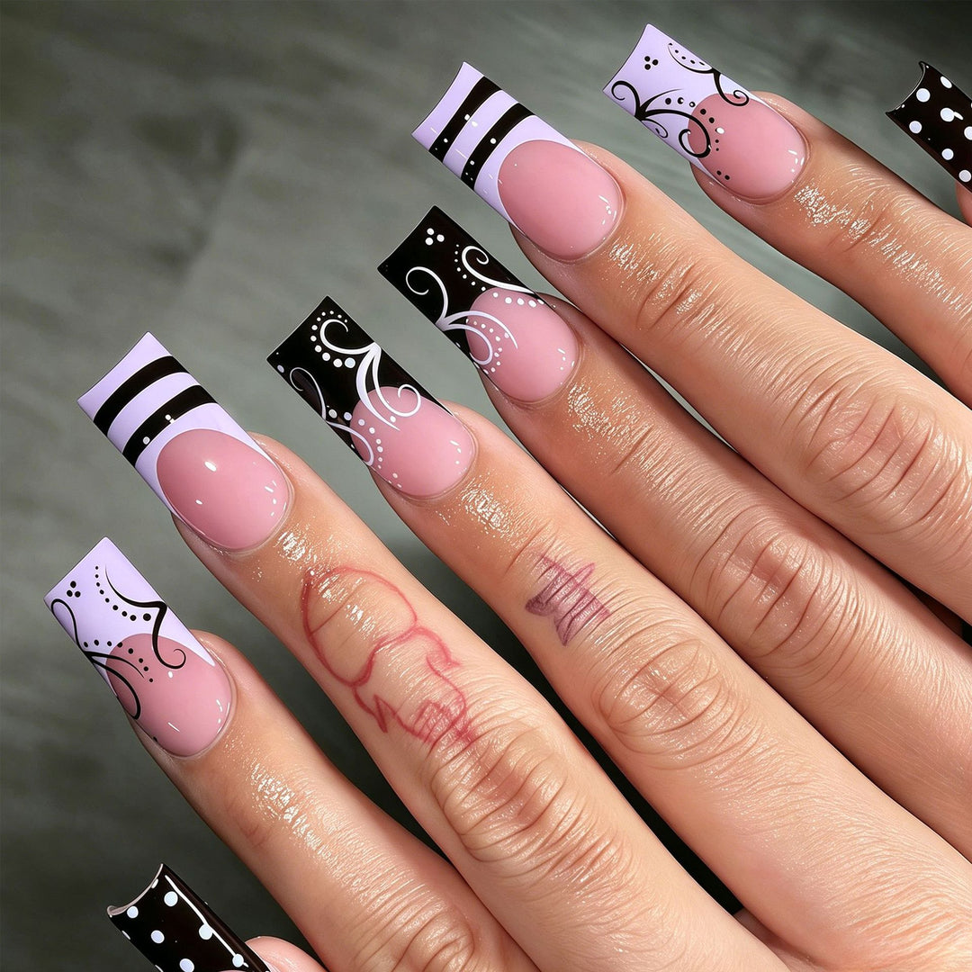 Artistic Square Nail Design Set Kalsten