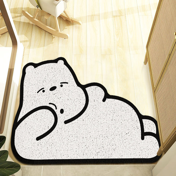 Cartoon-Themed Soft Bath Mat