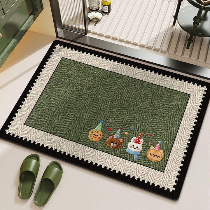 Fun Pet-Themed Bath Mat