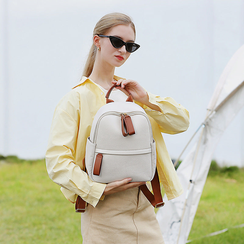 Minimalist Textured Backpack Kalsten