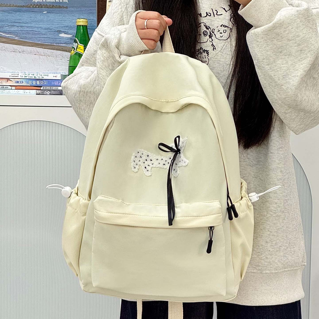 Backpack with Unique Dog Design and Practical Compartments Kalsten