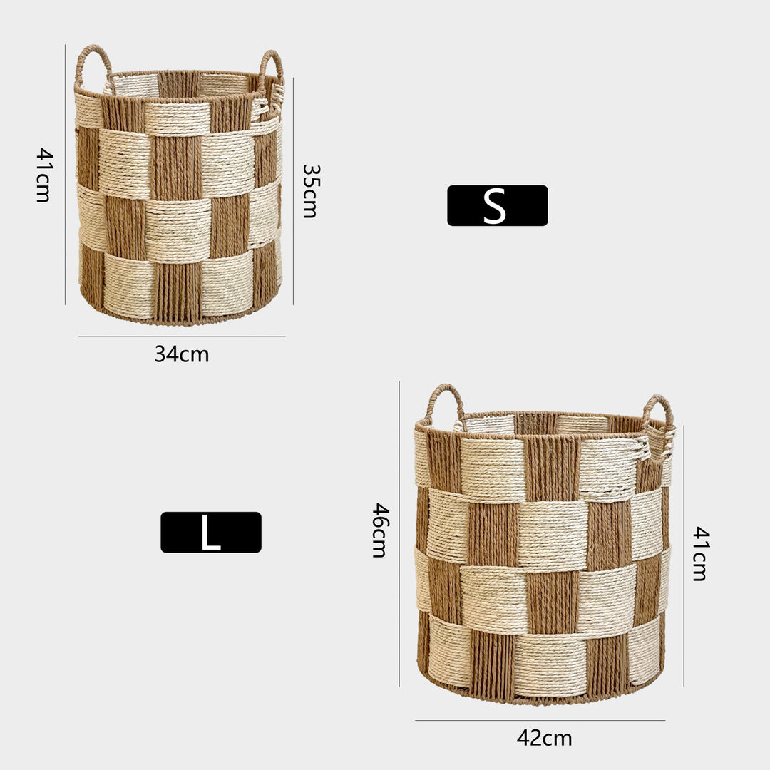 Handwoven storage basket Kalsten