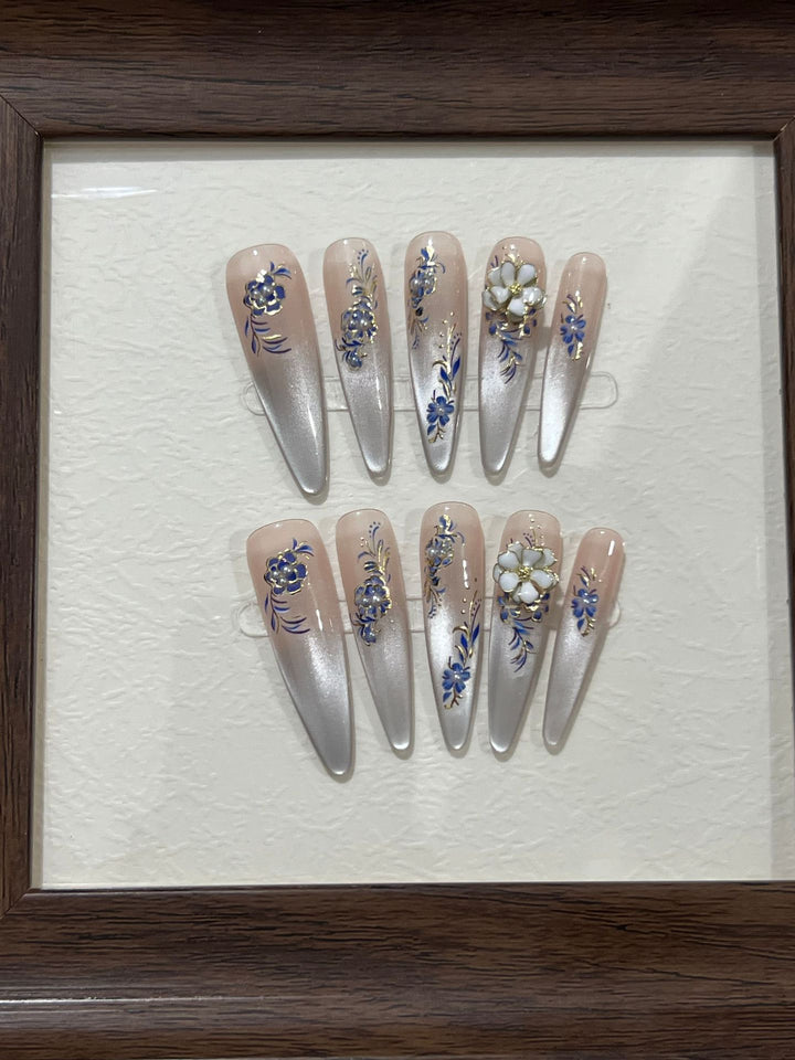 Elegant Floral Nail Art Tips Kalsten