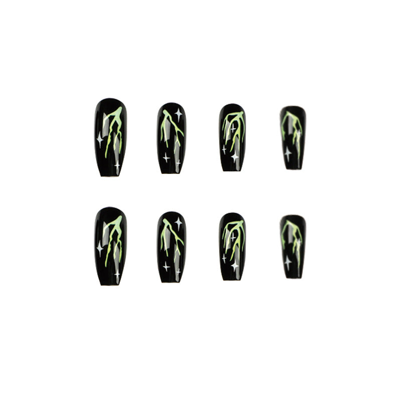 Creative Nail Art with Neon Motif Kalsten