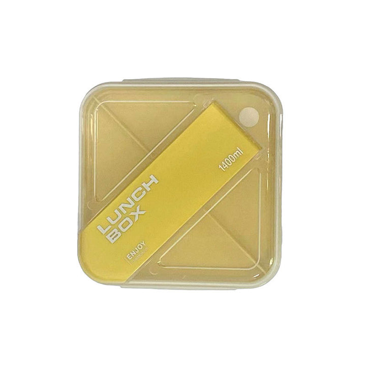 Versatile Multi-Compartment Lunch Box with Leak-Resistant Design