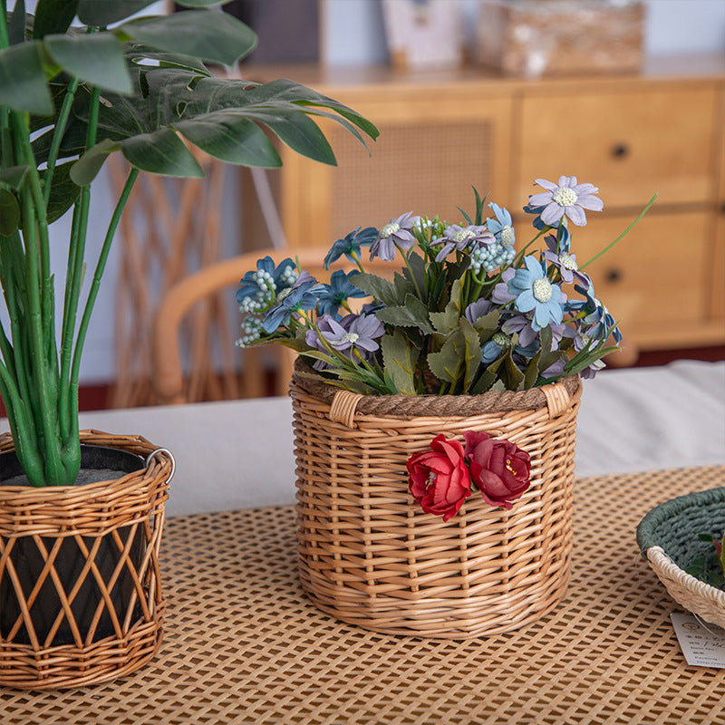 Decorative Handmade Woven Flower Pot Kalsten