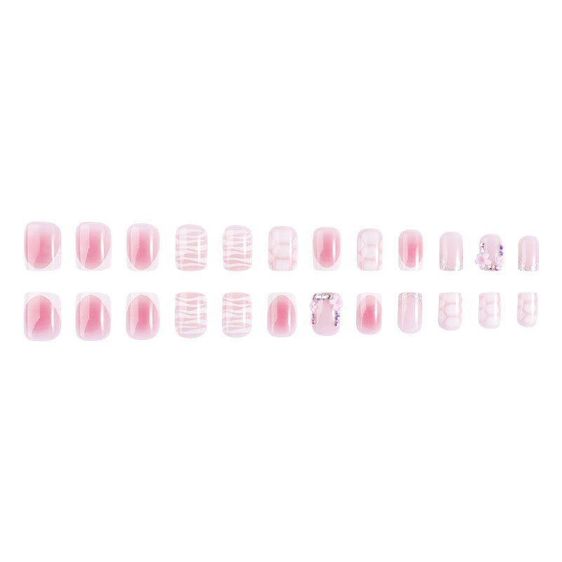 Decorative Artistic Press-On Nail Set